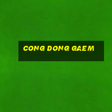 cong dong gaem