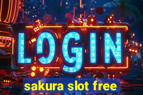 sakura slot free