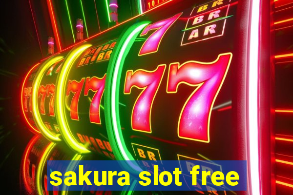 sakura slot free