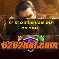 xổ số quảng nam quảng ngãi