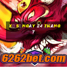 xổ số ngày 24 tháng 7