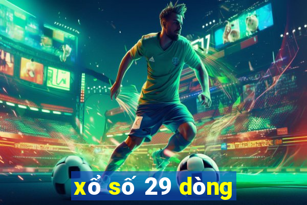 xổ số 29 dòng