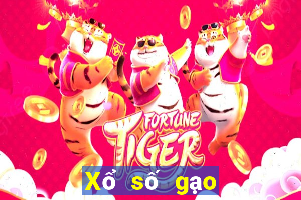 Xổ số gạo tình thương