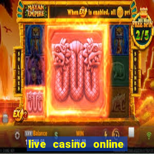 live casino online promo code