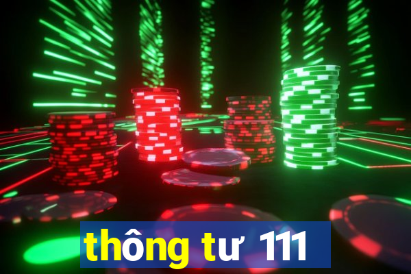 thông tư 111