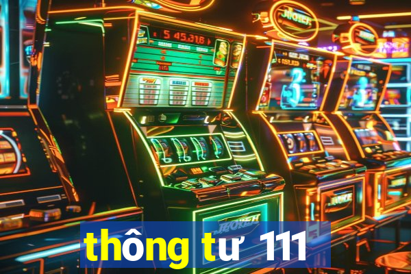 thông tư 111