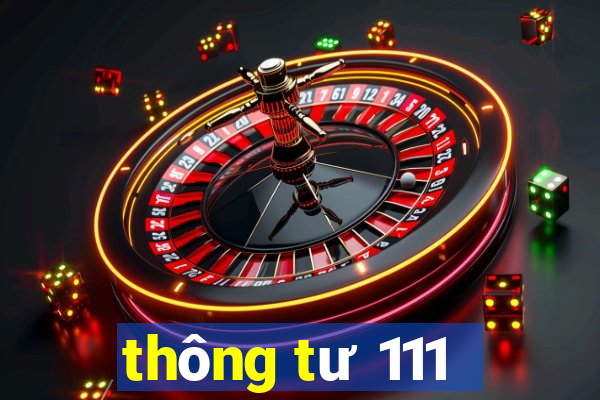 thông tư 111