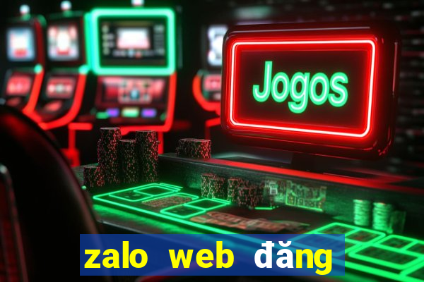 zalo web đăng nhập bằng mã qr