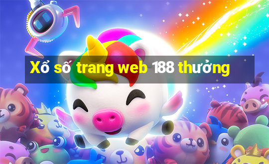 Xổ số trang web 188 thưởng