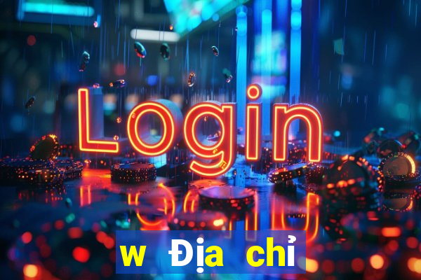 w Địa chỉ trang web xổ số