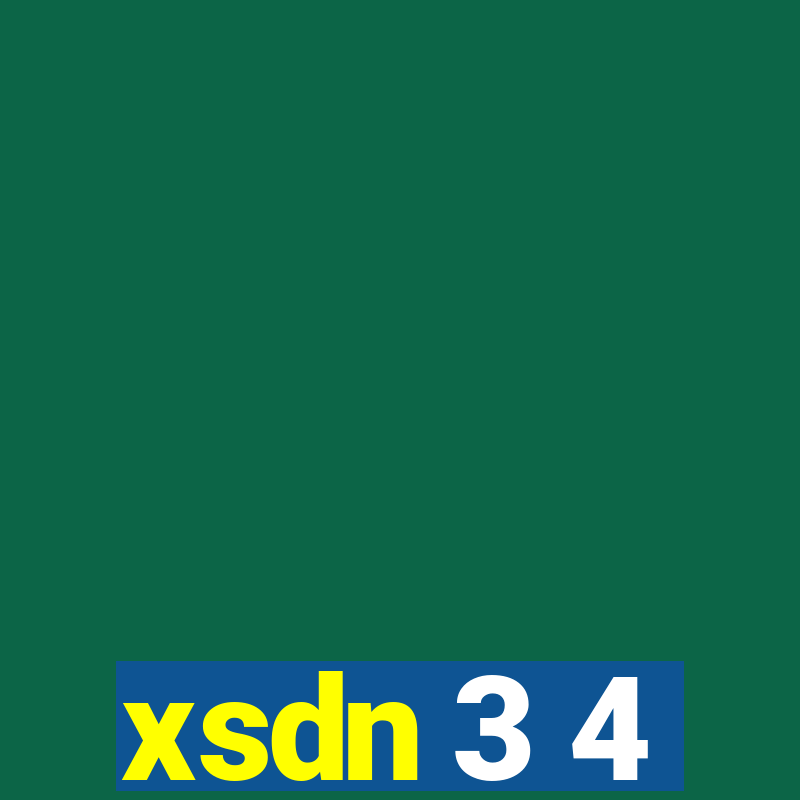 xsdn 3 4