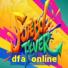 dfa online appointment available slot