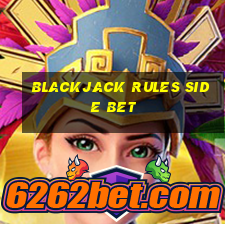 blackjack rules side bet