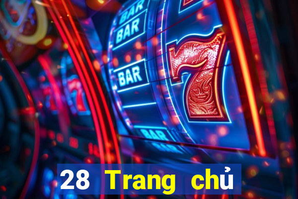 28 Trang chủ của trang web