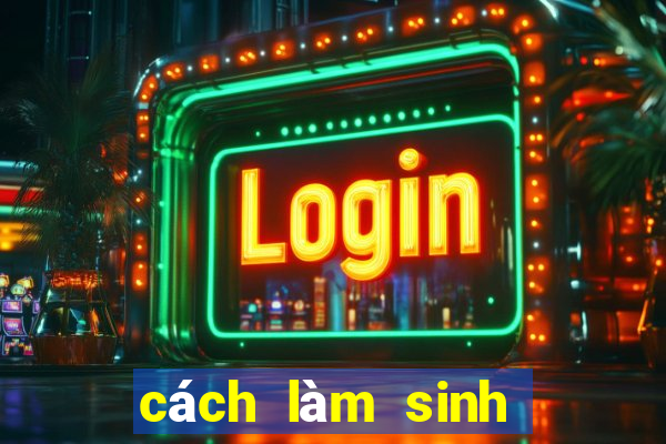 cách làm sinh tố trái cây