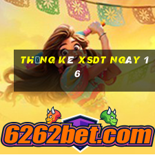 Thống kê XSDT ngày 16