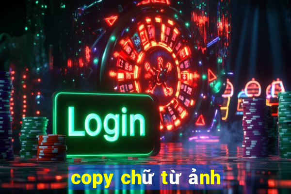 copy chữ từ ảnh