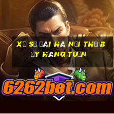 xổ số đài hà nội thứ bảy hàng tuần