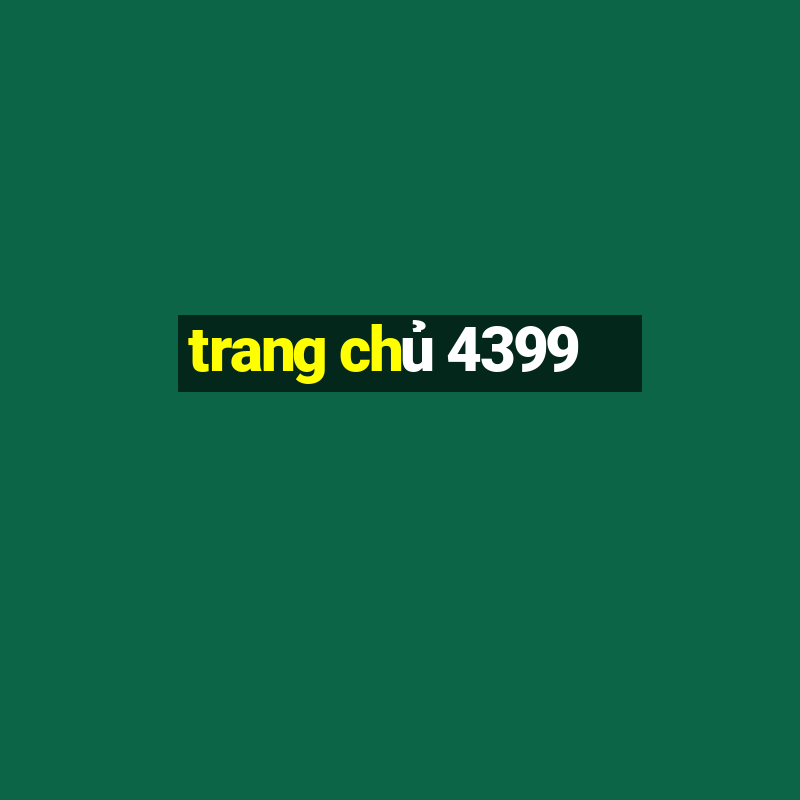 trang chủ 4399