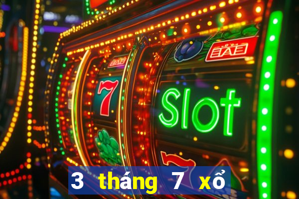 3 tháng 7 xổ số đồng tháp