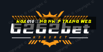 hga010 Đăng nhập trang web