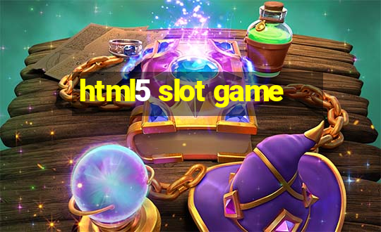 html5 slot game