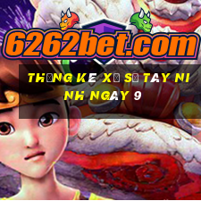 Thống kê Xổ Số Tây Ninh ngày 9