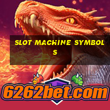 slot machine symbols