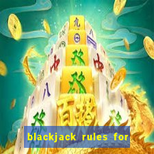 blackjack rules for double down