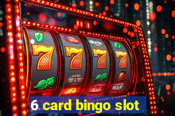 6 card bingo slot