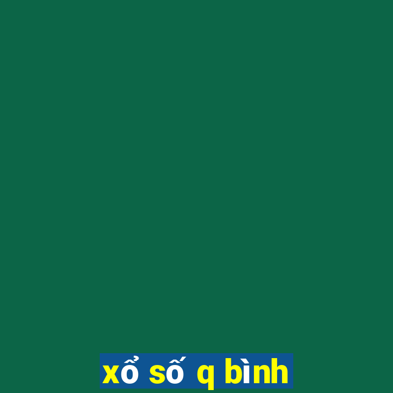 xổ số q bình