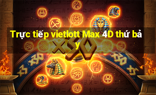 Trực tiếp vietlott Max 4D thứ bảy