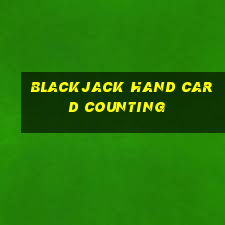 blackjack hand card counting