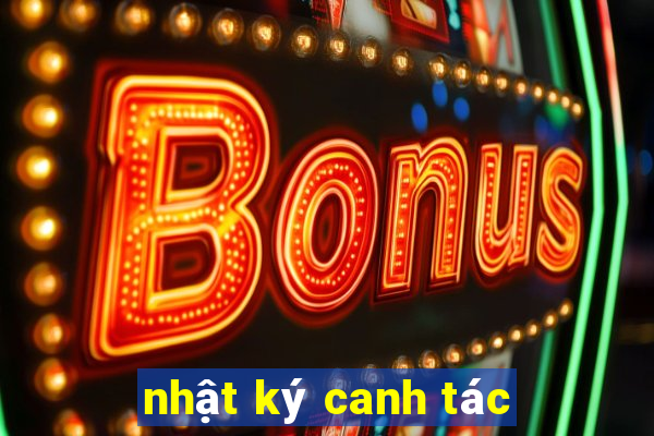 nhật ký canh tác