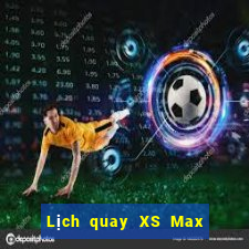 Lịch quay XS Max 3D ngày 9