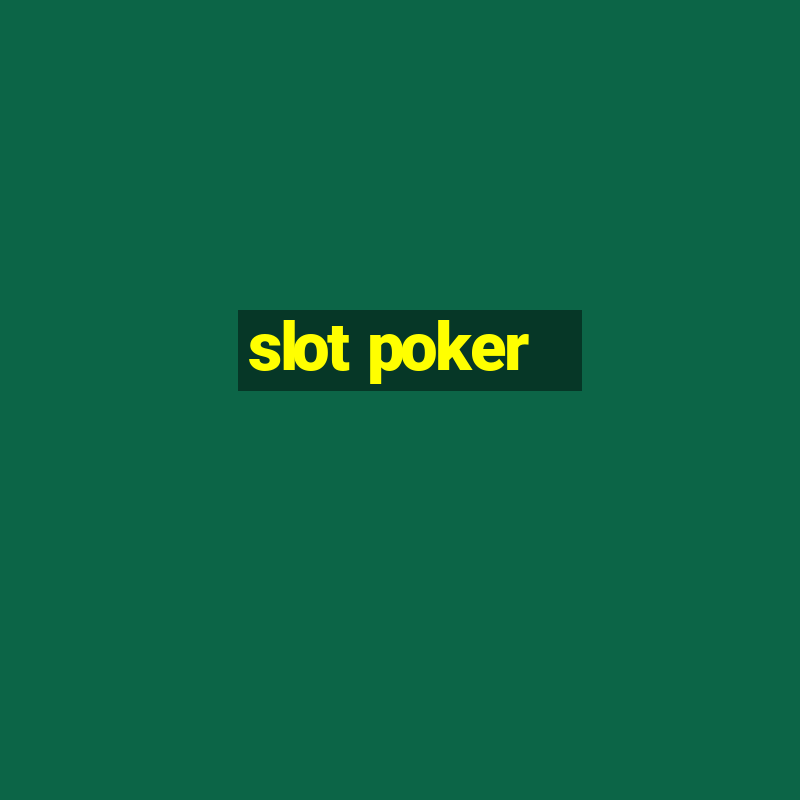 slot poker