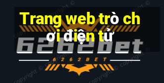 Trang web trò chơi điện tử