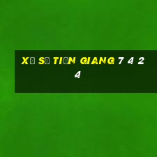 xổ số tiền giang 7 4 24