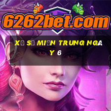 xổ số miền trung ngày 6