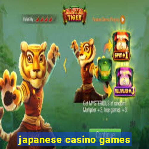 japanese casino games