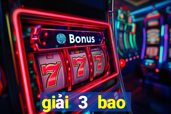 giải 3 bao nhiêu tiền