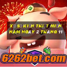 xổ số kiến thiết miền nam ngày 2 tháng 11