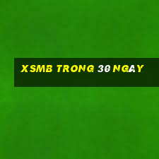 xsmb trong 30 ngày