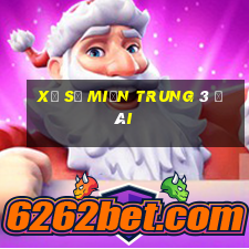 xổ số miền trung 3 đài