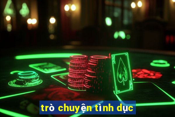 trò chuyện tình dục