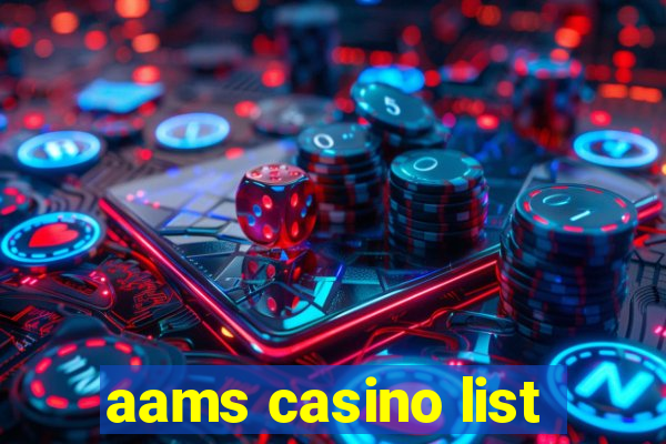 aams casino list