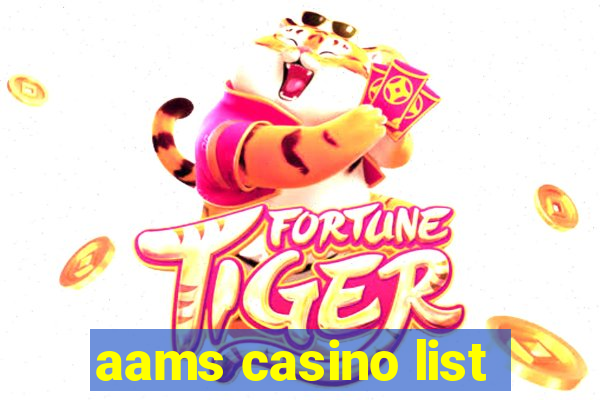 aams casino list