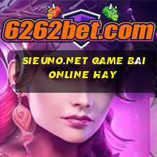 Sieuno.Net Game Bài Online Hay