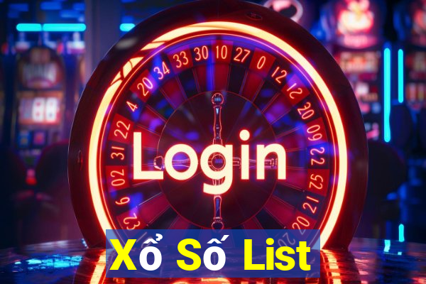 Xổ Số List