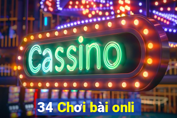 34 Chơi bài onli